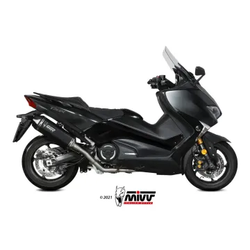 Escape completo Yamaha T-Max 530 2017-2019 MIVV Speed Edge Black Y.061.LRB - vista 1