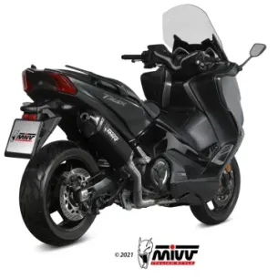 Escape completo Yamaha T-Max 530 2017-2019 MIVV Speed Edge Black Y.061.LRB - vista 1 2