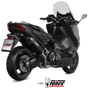 Escape completo Yamaha T-Max 530 2017-2019 MIVV Speed Edge Black Y.061.LRB - vista 2