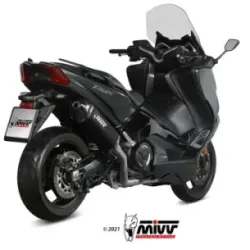 Escape completo Yamaha T-Max 530 2017-2019 MIVV Speed Edge Black Y.061.LRB - vista 2