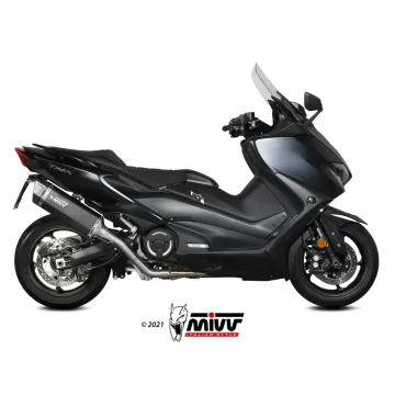 Escape completo Yamaha T-Max 560 2020-2021 MIVV SR-1 Black Titanio Y.061.LR1TB - vista 1