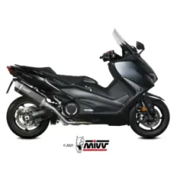 Escape completo Yamaha T-Max 560 2020-2021 MIVV SR-1 Black Titanio Y.061.LR1TB - vista 1