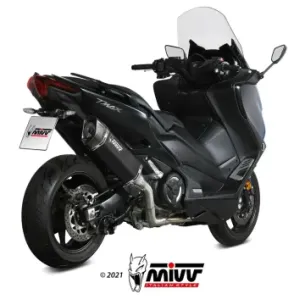 Escape completo Yamaha T-Max 560 2020-2021 MIVV SR-1 Black Y.061.LR1XB - vista 1 2