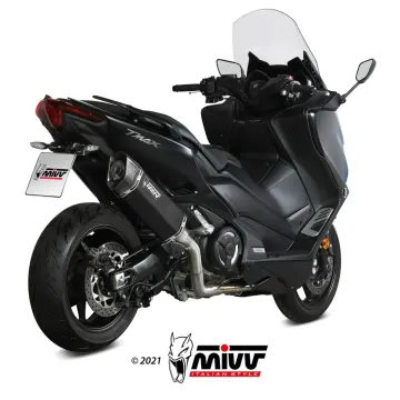 Escape completo Yamaha T-Max 560 2020-2021 MIVV SR-1 Black Y.061.LR1XB - vista 2