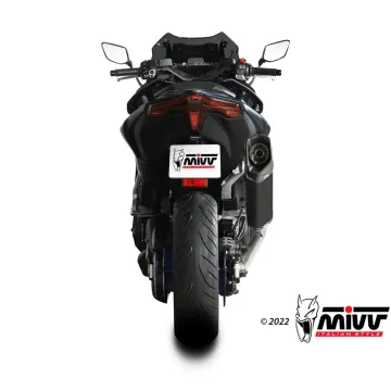 Escape completo Yamaha T-Max 560 2022-2024 MIVV SR-1 Black Titanio Y.073.LR1TB - vista 3