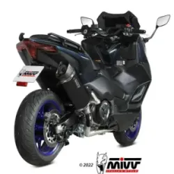 Escape completo Yamaha T-Max 560 2022-2024 MIVV SR-1 Black Y.073.LR1XB - vista 2
