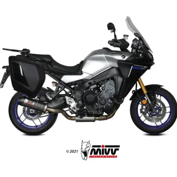 Escape completo Yamaha Tracer 9 - GT 2021-2024 MIVV Oval Carbono copa Carbono Y.069.L3C - vista 1