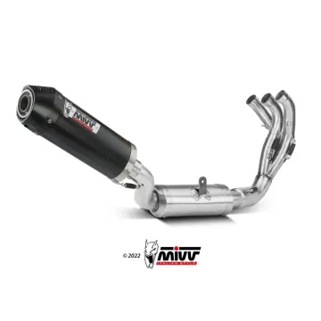 Escape completo Yamaha Tracer 9 - GT 2021-2024 MIVV Oval Carbono copa Carbono Y.069.L3C - vista 3