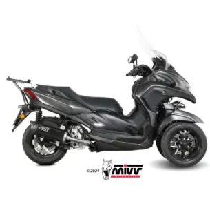 Escape Yamaha Tricity 300 2021-2024 MIVV Mover Black MV.YA.0008.LV - vista 1