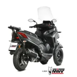 Escape Yamaha Tricity 300 2021-2024 MIVV Mover Black MV.YA.0008.LV - vista 2