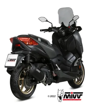 Escape completo Yamaha X-Max 125 2021-2024 MIVV Mover Black MV.YA.0007.LV - vista 2