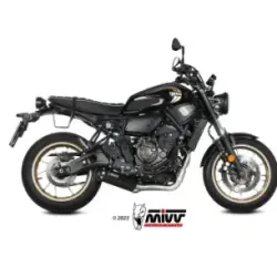 Escape completo Yamaha XSR 700 2021-2024 MIVV HR-1 Black copa Aluminio Y.077.LH1BA - vista 1