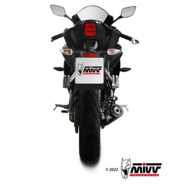 Escape completo Yamaha YZF-R 125 2019-2024 MIVV X-M1 Black Y.067.LC4B - vista 3