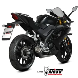 Escape completo Yamaha YZF-R 125 2019-2024 MIVV GP Pro Black Y.067.LXBP - vista 1 2