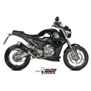 Escape completo Zontes G1 125 2021-2024 MIVV GP Black Z.001.LXB - vista 1