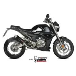 Escape completo Zontes G1 125 2021-2024 MIVV GP Black Z.001.LXB - vista 1