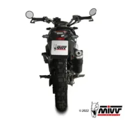Escape completo Zontes G1 125 2021-2024 MIVV GP Black Z.001.LXB - vista 3