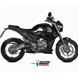 Escape completo Zontes G1 125 2021-2024 MIVV X-M1 Black Z.002.SC4B - vista 1