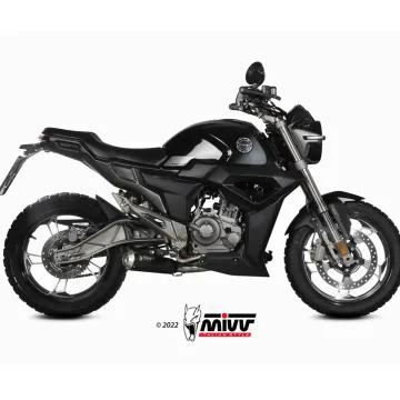 Escape completo Zontes G1 125 2021-2024 MIVV X-M1 Black Z.002.SC4B - vista 1