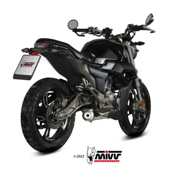 Escape completo Zontes G1 125 2021-2024 MIVV X-M1 Black Z.002.SC4B - vista 2