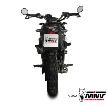 Escape completo Zontes G1 125 2021-2024 MIVV X-M1 Black Z.002.SC4B - vista 3