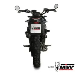 Escape completo Zontes G1 125 2021-2024 MIVV X-M1 Black Z.002.SC4B - vista 3
