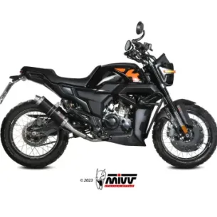 Escape completo Zontes GK 125 2021-2024 MIVV GP Black Z.003.LXB - vista 1