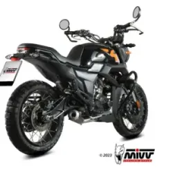Escape completo Zontes GK 125 2021-2024 MIVV X-M1 Black Z.004.SC4B - vista 2