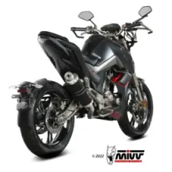Escape completo Zontes U 125 2021-2024 MIVV GP Black Z.001.LXB - vista 2
