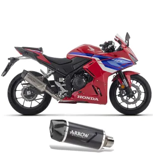 Escape Arrow Voge 525 DSX 2023-2025 Indy Race EVO Dark Aluminio 72657AKN