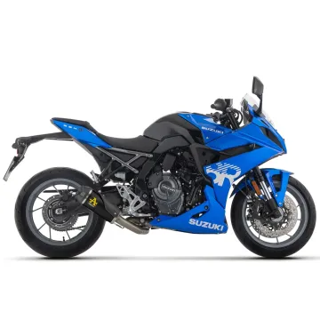 Escape completo Arrow Suzuki GSX-8R 2024-2025 Works Dark Nichrom Racing 71979PKN - vista 1
