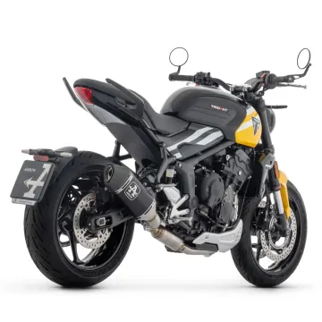 Escape completo Arrow Triumph Trident 660 2025 Veloce copa Carbono - vista 2
