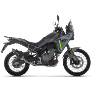 Escape Arrow CF Moto 450 MT 2025 Indy Race EVO Dark Aluminio copa Inox 72659AON