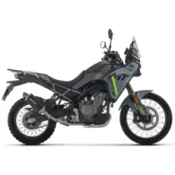 Escape Arrow CF Moto 450 MT 2025 Indy Race EVO Dark Aluminio copa Inox 72659AON
