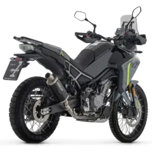 Escape Arrow CF Moto 450 MT 2025 Indy Race EVO Dark Aluminio copa Inox 72659AON 2