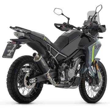 Escape Arrow CF Moto 450 MT 2025 Indy Race EVO Dark Aluminio copa Inox 72659AON - vista 2