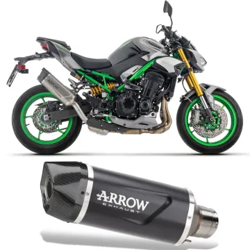 Escape Arrow Kawasaki Z900 2025 Indy Race EVO Dark Aluminio copa Carbono 71986AKN