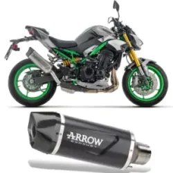Escape Arrow Kawasaki Z900 2025 Indy Race EVO Dark Aluminio copa Carbono 71986AKN