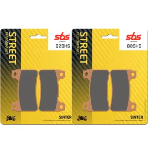 Juego pastillas de freno SBS Street sinterizadas Honda CB - CBR 1000 P809HS