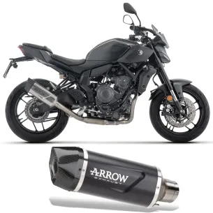 Escape completo Arrow Yamaha MT 07 2025 Indy Race EVO Dark Aluminio homologado 71994AKN - vista 1