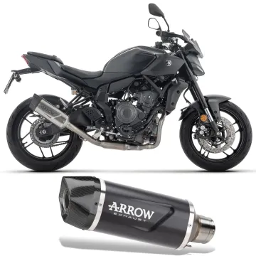Escape completo Arrow Yamaha MT 07 2025 Indy Race EVO Dark Aluminio homologado 71994AKN - vista 1