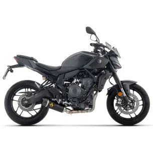 Escape completo Arrow Yamaha MT 07 2025 Thunder Dark Aluminio copa Carbono 71095AKN - vista1