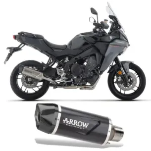 Escape completo Arrow Yamaha Tracer 9 2025 Indy Race EVO Dark Aluminio homologado 71989AKN - vista 1