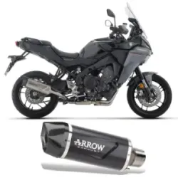 Escape completo Arrow Yamaha Tracer 9 2025 Indy Race EVO Dark Aluminio homologado 71989AKN - vista 1