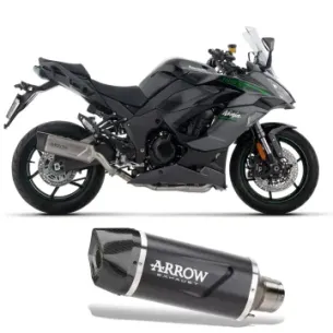 Escape Arrow Kawasaki Ninja 1100 SX 2025 Indy Race EVO Dark Aluminio 71987AKN - vista 1