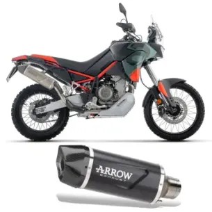 Escape Arrow Aprilia Tuareg 660 2025 Indy Race EVO Dark Aluminio 72646AKN - vista 1