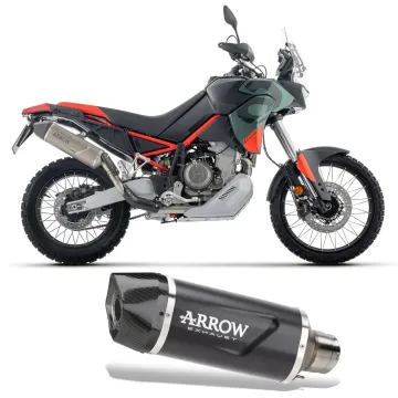 Escape Arrow Aprilia Tuareg 660 2025 Indy Race EVO Dark Aluminio 72646AKN - vista 1