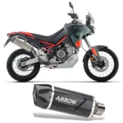 Escape Arrow Aprilia Tuareg 660 2025 Indy Race EVO Dark Aluminio 72646AKN - vista 1