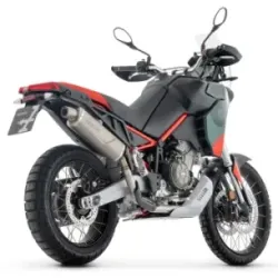 Escape Arrow Aprilia Tuareg 660 2025 Indy Race EVO Titanio copa Inox 72663PO - vista 2