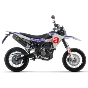 Escape Arrow Aprilia RX - SX 125 2025 Thunder Dark Aluminio copa Carbono 52013AKN - vista 1